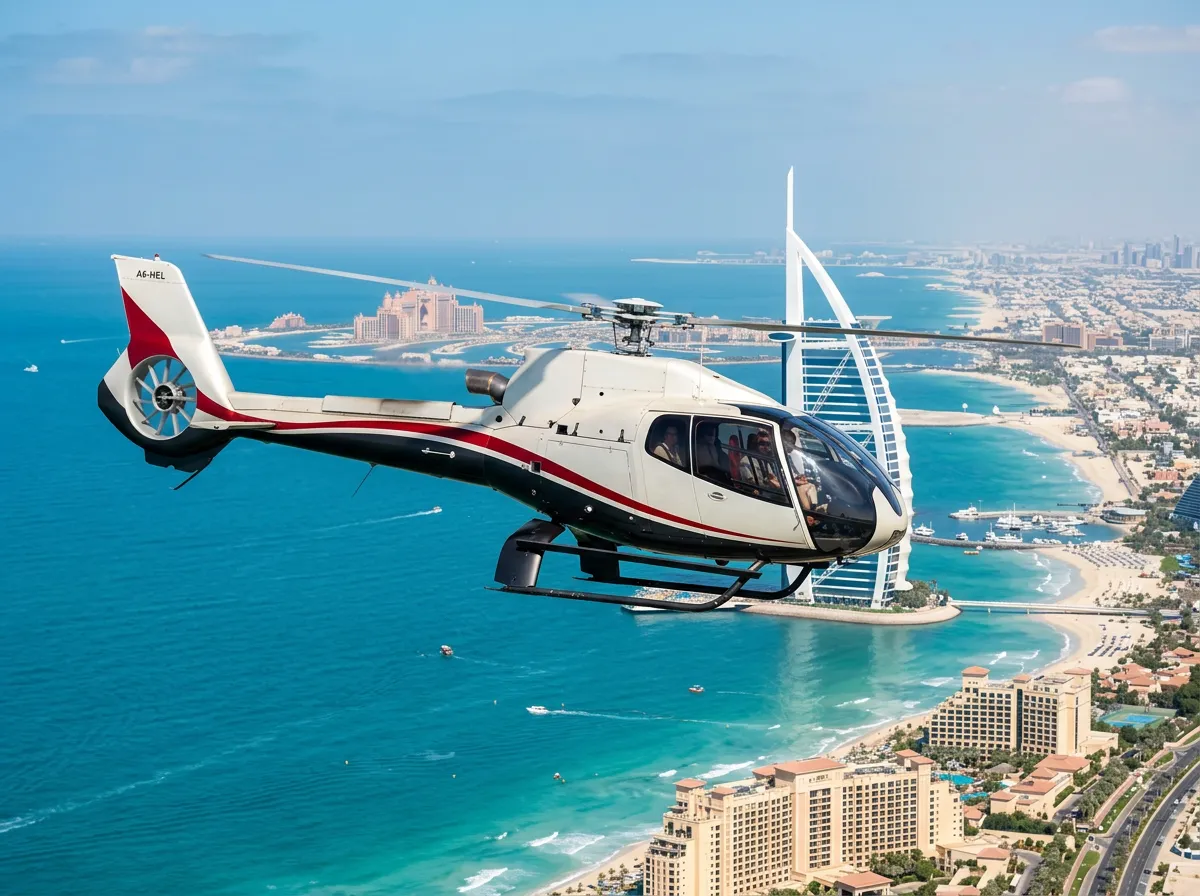 The Iconic Tour — 17 minute Dubai helicopter tour