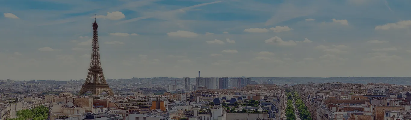 Helicopter and aircraft charter destination: Paris